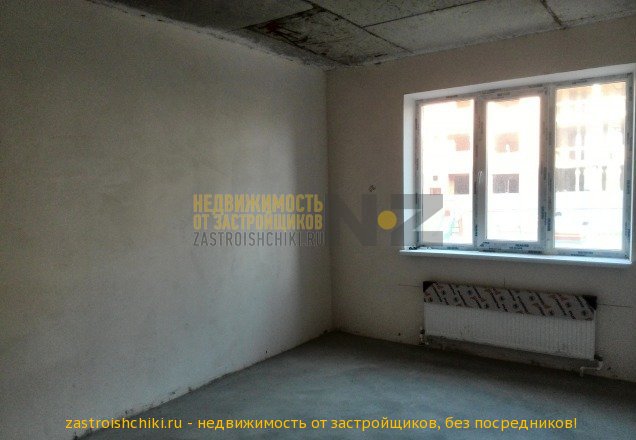 1-комнатная квартира 44 кв.м.1518 тыс. рублей